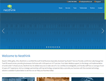 Tablet Screenshot of neothink.net